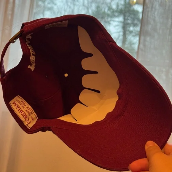 Maroon Fordham Hat - Picture 2 of 3